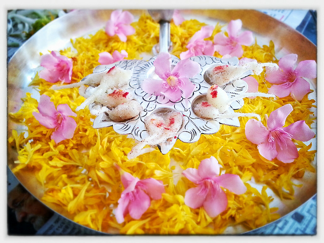 Flower-Decoration-Pooja