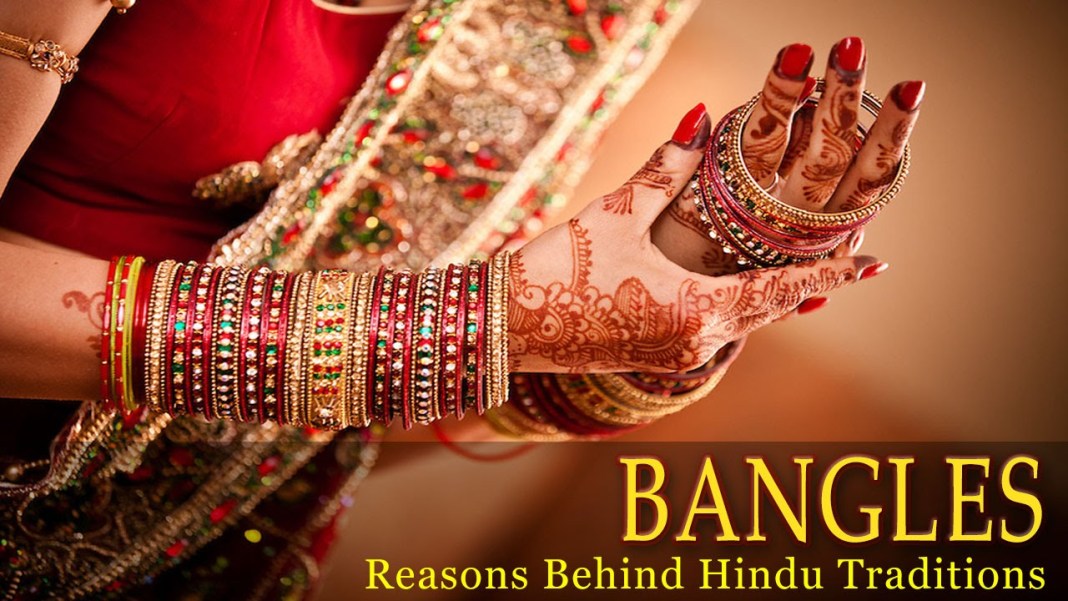 Why do Indian women wear Bangles