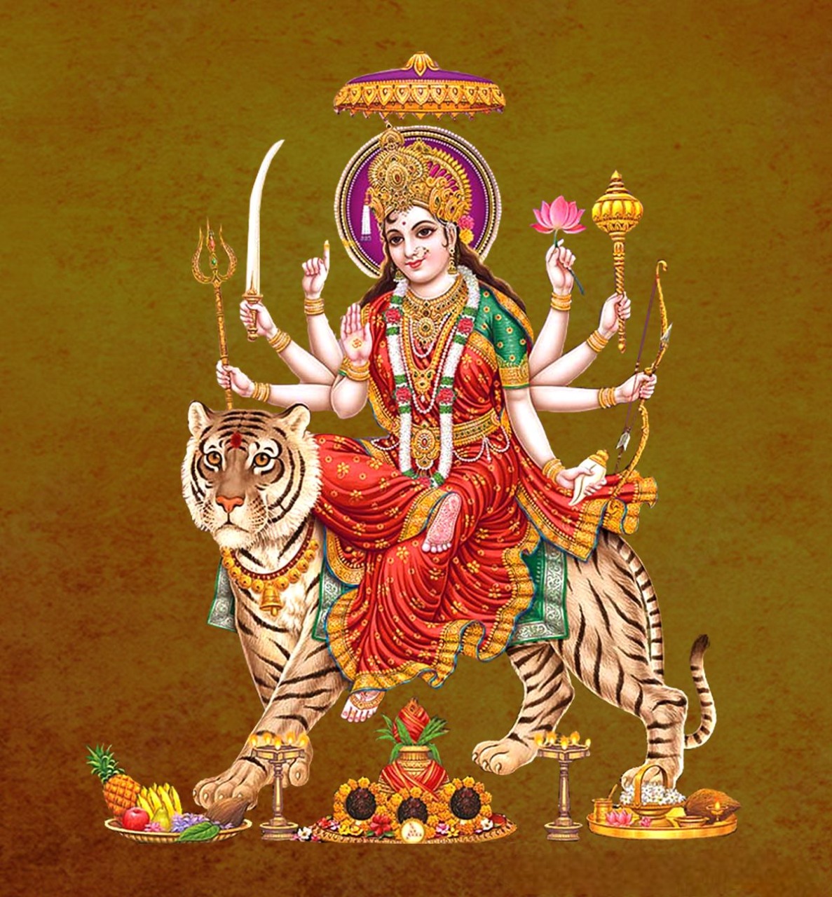 शर Maa Durga Wallpaper  Images  Photo  Navratri images  by Romi  Sinha  Medium