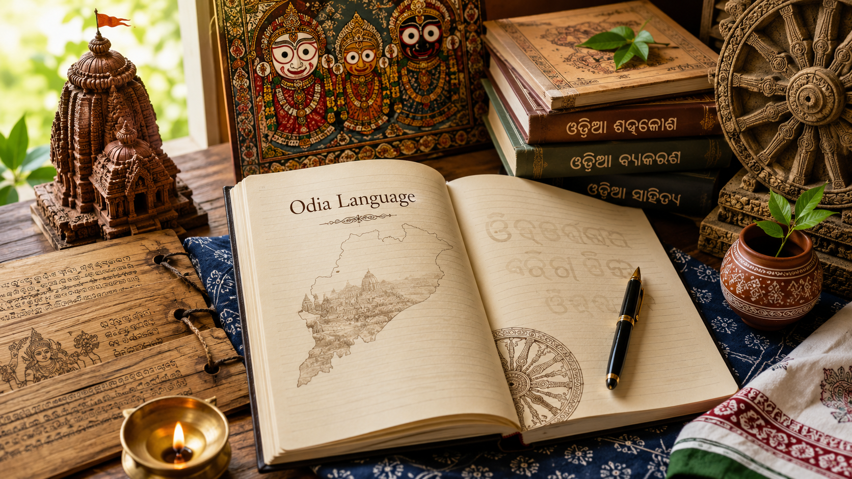 odia language odisha culture study desk